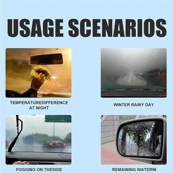 Anti Fog Spray For Windshield Glass