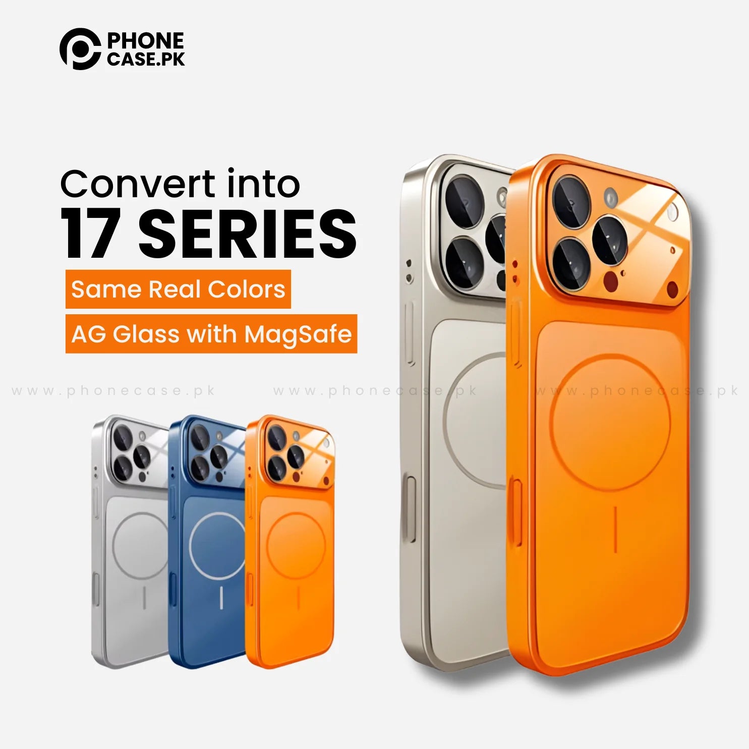 Upgrade to iPhone 17 Pro Max Matte MagSafe Case with Built-in Camera Lens