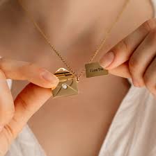 Envelope Love Necklace
