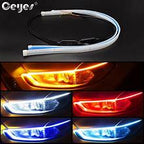 LED CAR DRL Daytime Running Light – Universal – 2PC – with Indicator Signals